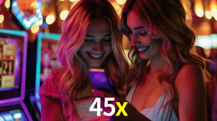 45x: Jogos de Caça-Níqueis-Altas Recompensas, Roleta-Velocidade, Blackjack-Desafios Máximos